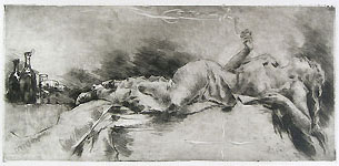 LUIGI CONCONI, Ebrezza, etching, PRIVATE COLLECTION